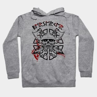 Viking Warrior Skull with knotwork, norse Hoodie